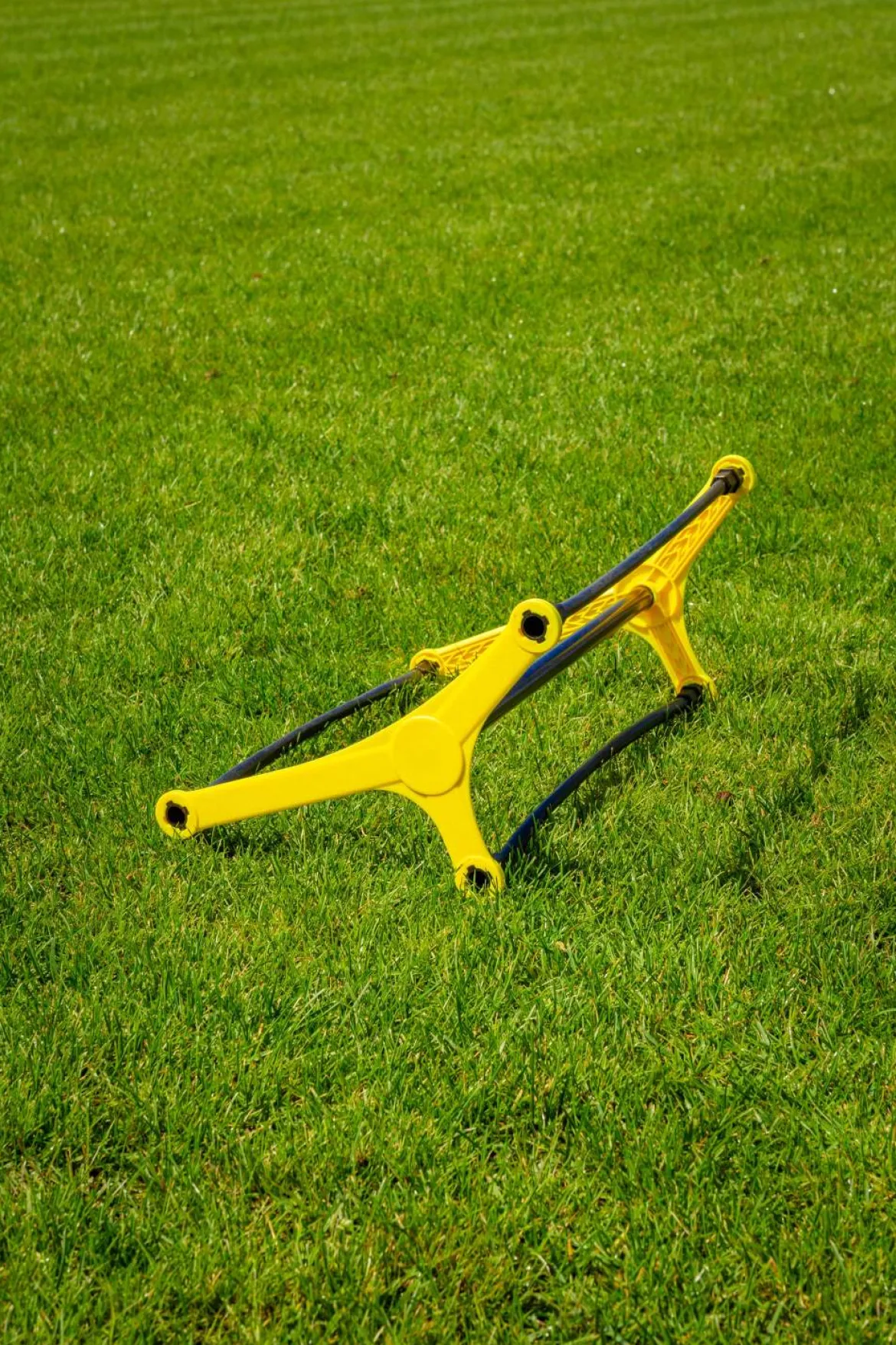 Haie d'agilité multi-hauteur triangulaire