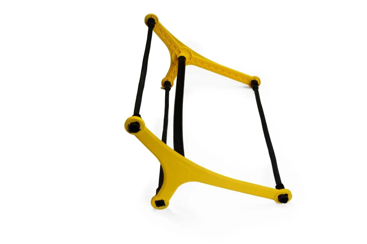 Haie d'agilité multi-hauteur triangulaire