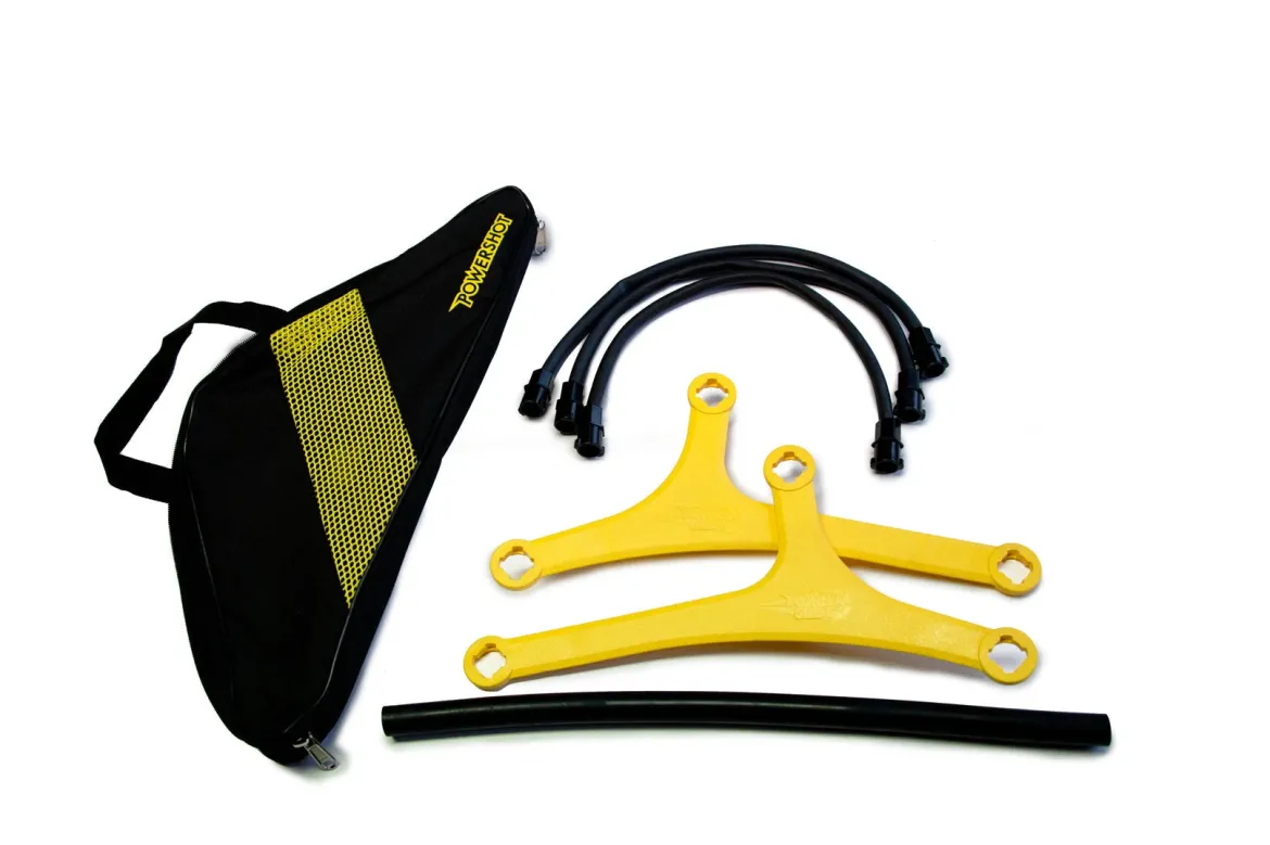 Haie d'agilité multi-hauteur triangulaire