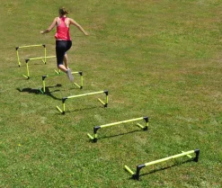 Haies d’agilité pliables - Lot de 6