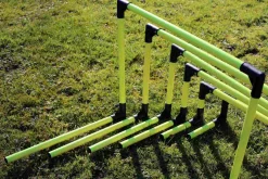 Haies d’agilité pliables - Lot de 6
