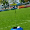 Kit de cible de FOOT GOLF avec jalon et drapeau