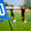 Kit de 10 cibles de FOOT GOLF avec jalon et drapeaux