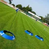 Kit de 6 cibles de FOOT GOLF avec jalon drapeaux et sac de transport