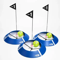 Kit de 3 cibles de FOOT GOLF avec cibles lumineuses