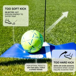 Kit de 3 cibles de FOOT GOLF avec cibles lumineuses