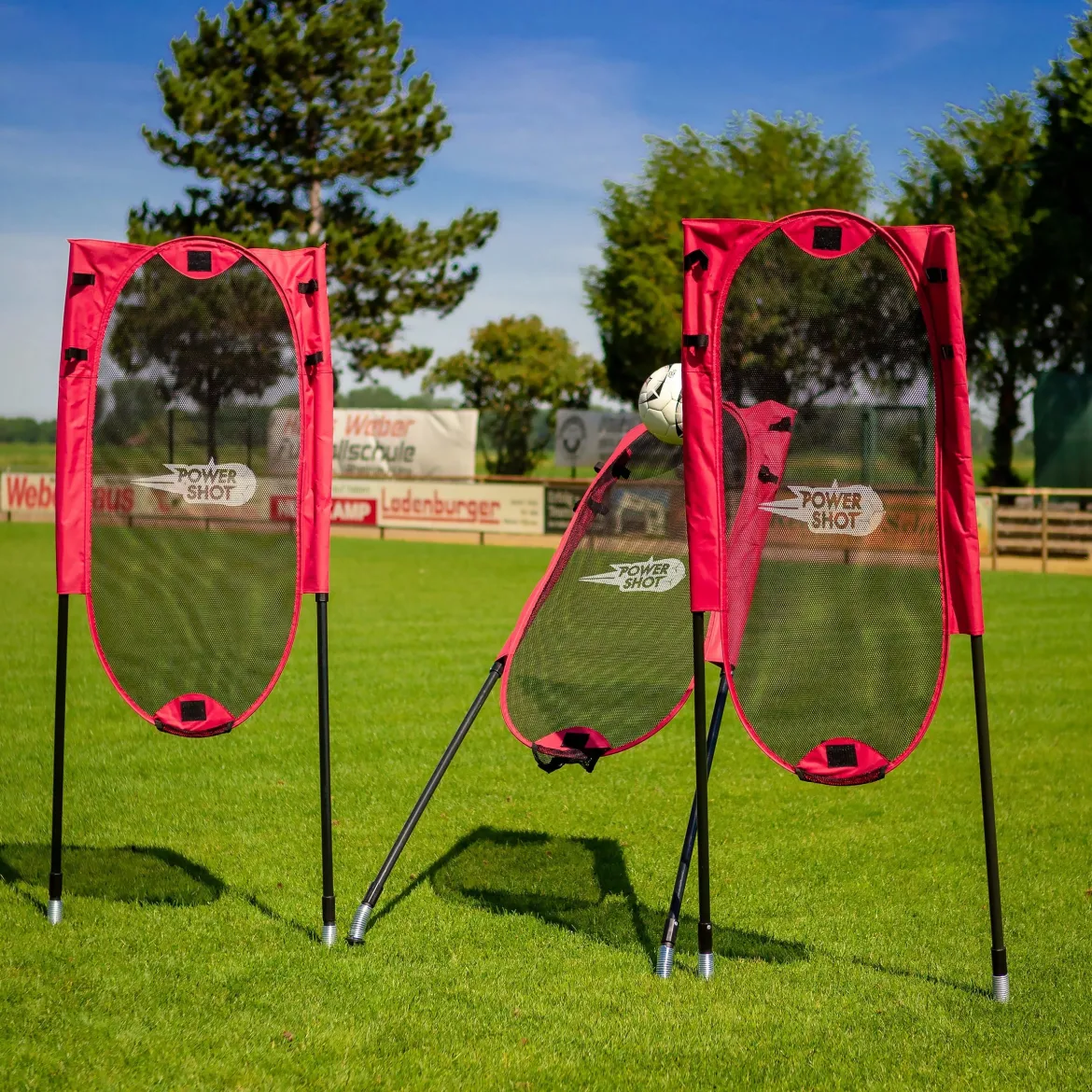 Kit de 3 mannequins de coups francs flexible et pliable
