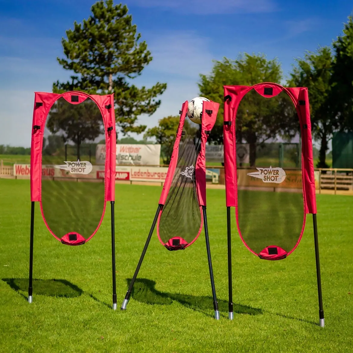 Kit de 3 mannequins de coups francs flexible et pliable