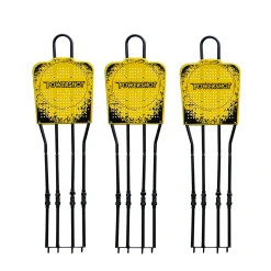 Kit de 3 mannequins défensifs en acier