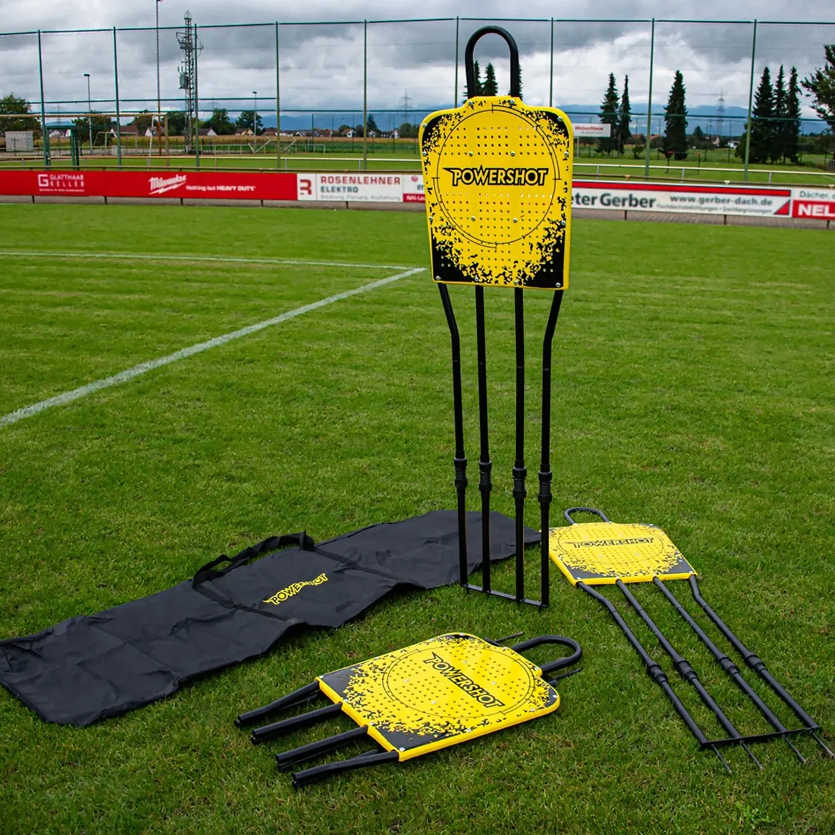 Kit de 3 mannequins défensifs en acier