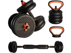 Kit de musculation complet 15kg - L'essentiel pour se muscler