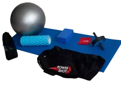 Kit de yoga : tapis de yoga, balle de yoga... TOUT INCLUS