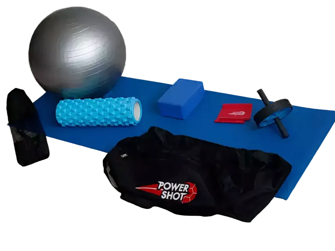 Kit de yoga : tapis de yoga, balle de yoga... TOUT INCLUS