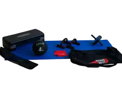 Kit fitness : tapis de sport, medecine ball... TOUT INCLUS