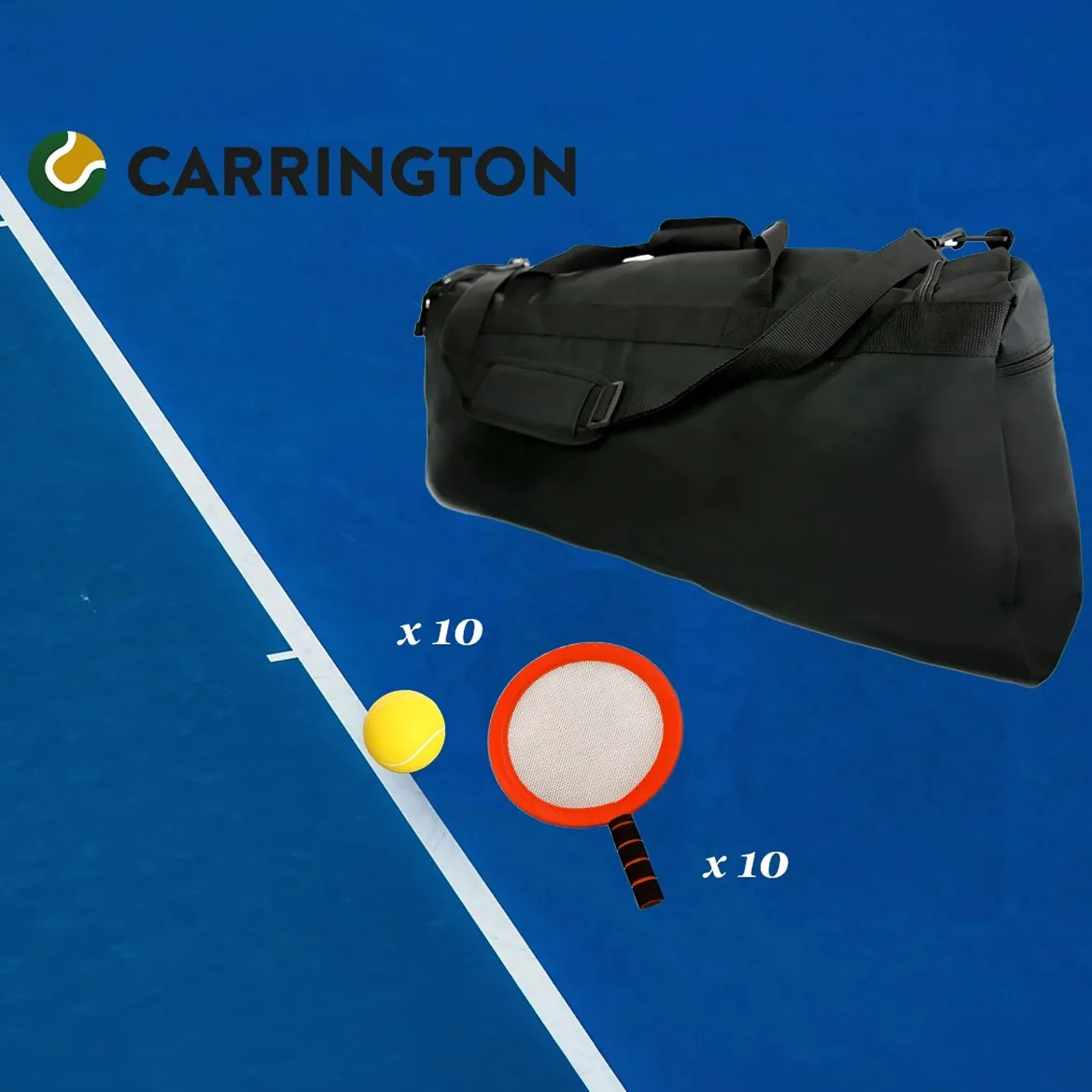 Kit Initiation Tennis - Carrington - Idéal pour les écoles, associations et collectivités