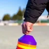 Lot de 100 balises/soucoupes/cones de délimitation