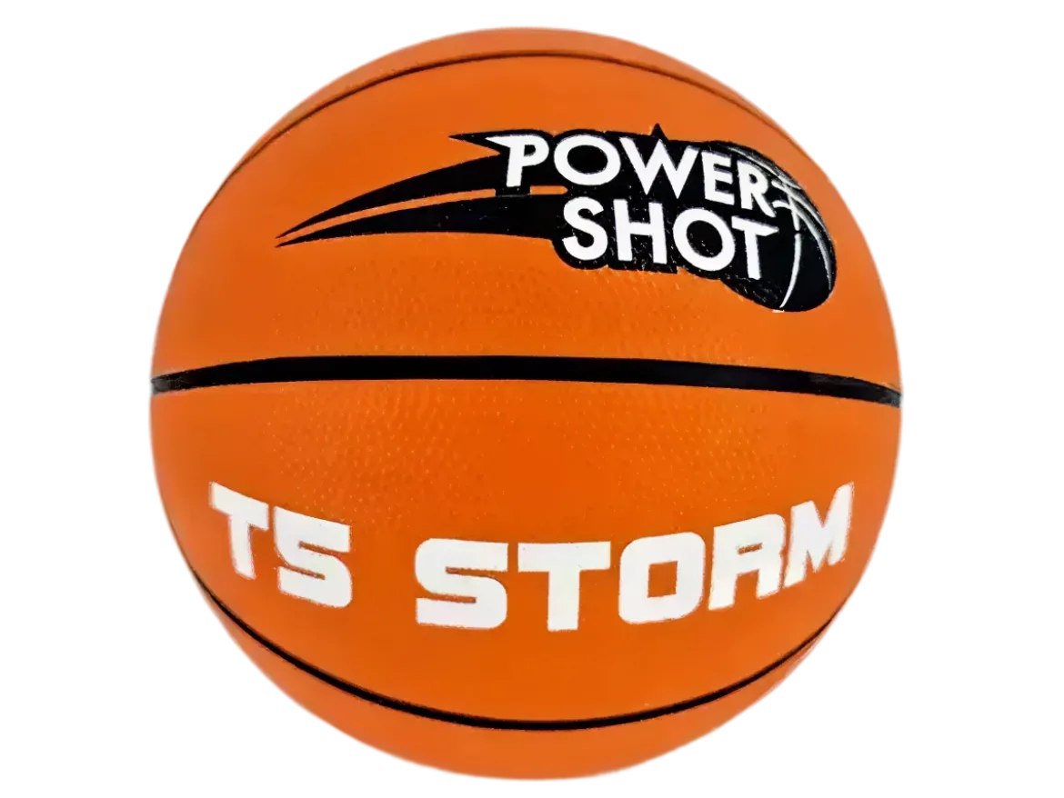 Lot de 10 ballons de basket Storm T5 - Pompe et sac de rangement OFFERTS