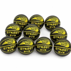 Lot de 10 ballons de basket Street 3v3 - Pompe et sac de rangement OFFERTS !