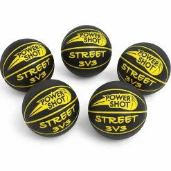 Lot de 5 ballons de basket Street 3v3 - Pompe et sac de rangement OFFERTS