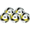 Lot de 5 ballons Powershot Taille 5 - Pompe et sac de rangement OFFERTS