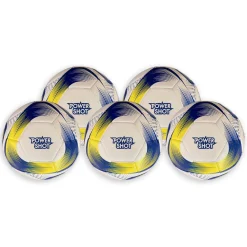 Lot de 5 ballons Powershot Taille 3 - Pompe et sac de rangement OFFERTS