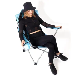 Lot de 2 chaises de camping haut de gamme - Confort maximal