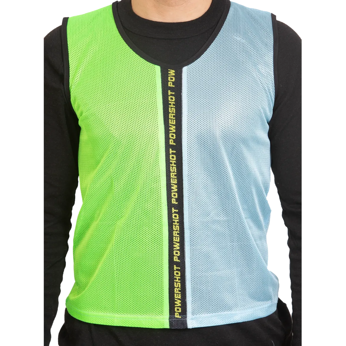 Lot de 12 chasubles bicolores POWERSHOT - Taille Adulte