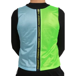 Lot de 12 chasubles bicolores POWERSHOT - Taille Enfant