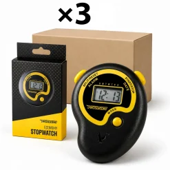 Lot de 3 chronomètres - Utilisable en compétition et à l'entrainement