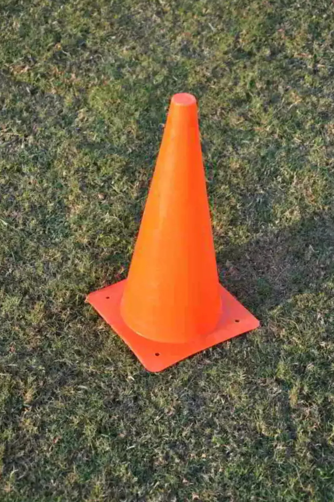 Lot de 4 cônes de délimitation - 38 cm - orange