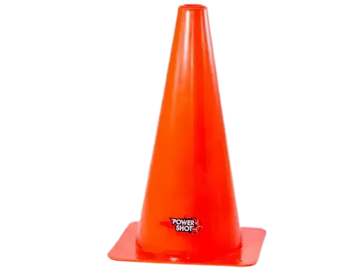 Lot de 4 cônes de délimitation - 38 cm - orange