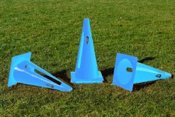 Lot de 4 cônes flexibles de délimitation - 30cm
