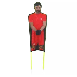 Lot de 3 mannequins flexibles en polyester imprimé