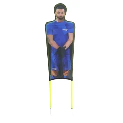 Lot de 3 mannequins flexibles en polyester imprimé