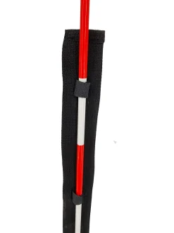 Lot de 2 mires de volley-ball avec attaches velcro