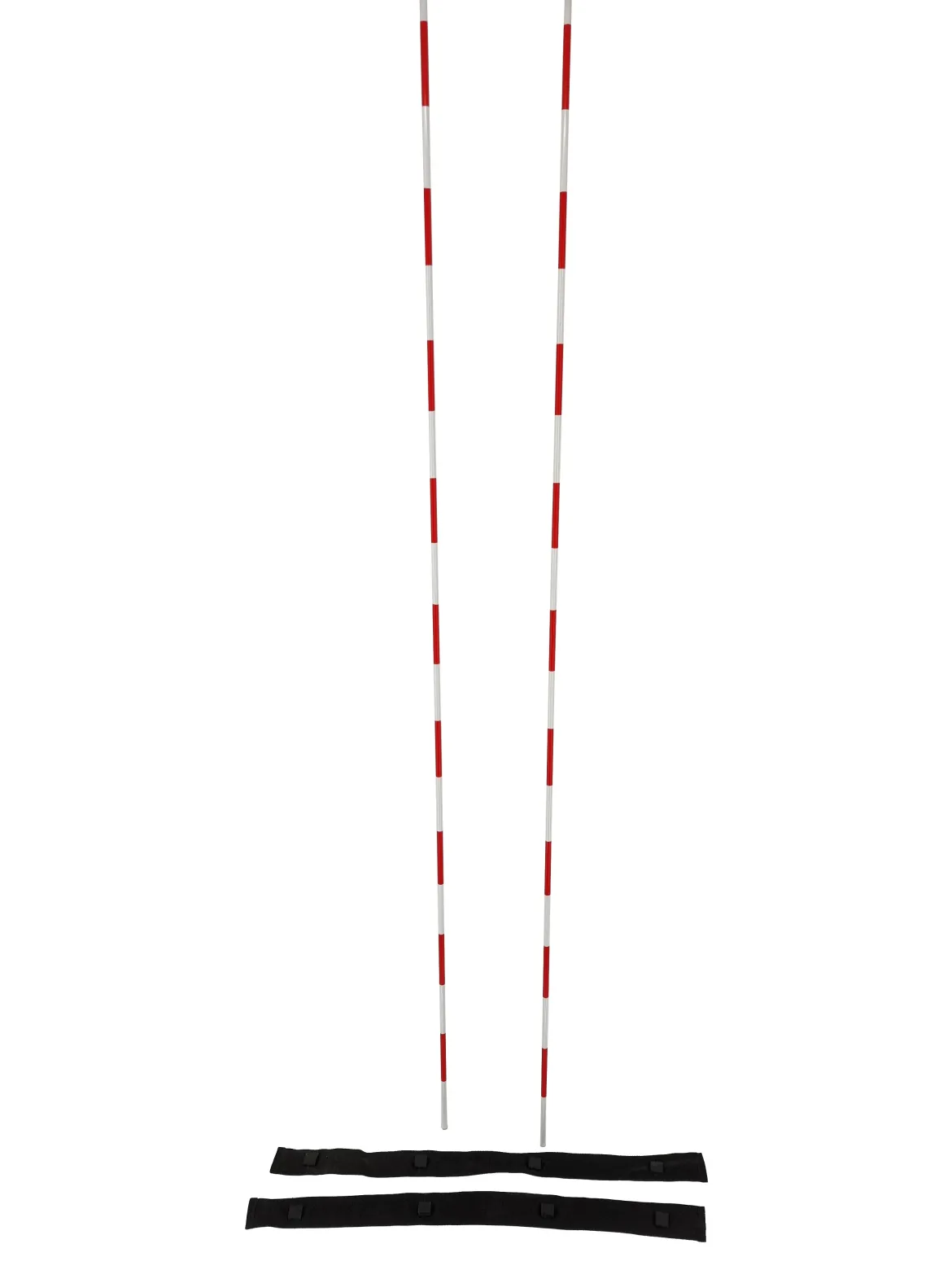 Lot de 2 mires de volley-ball avec attaches velcro
