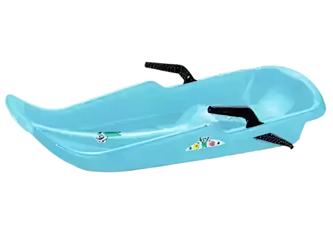 Luge avec Freins pour enfant - Luge design et résistante ! Traineau luge enfant