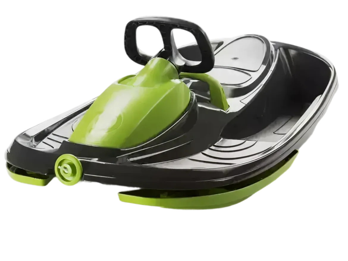 Luge avec Volant pour enfant et adulte - Luge design et résistante !