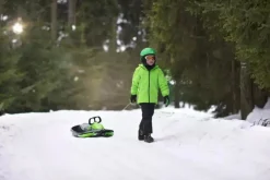 Luge avec Volant pour enfant et adulte - Luge design et résistante !