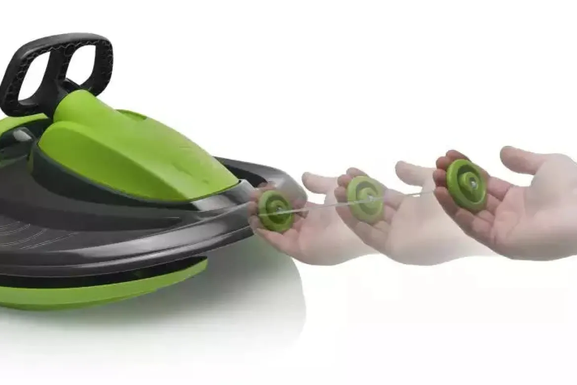 Luge avec Volant pour enfant et adulte - Luge design et résistante !