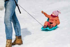 Luge bébé avec ceinture de sécurité - Tempo Snow TGX-250