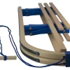 Luge en bois pliable avec dossier