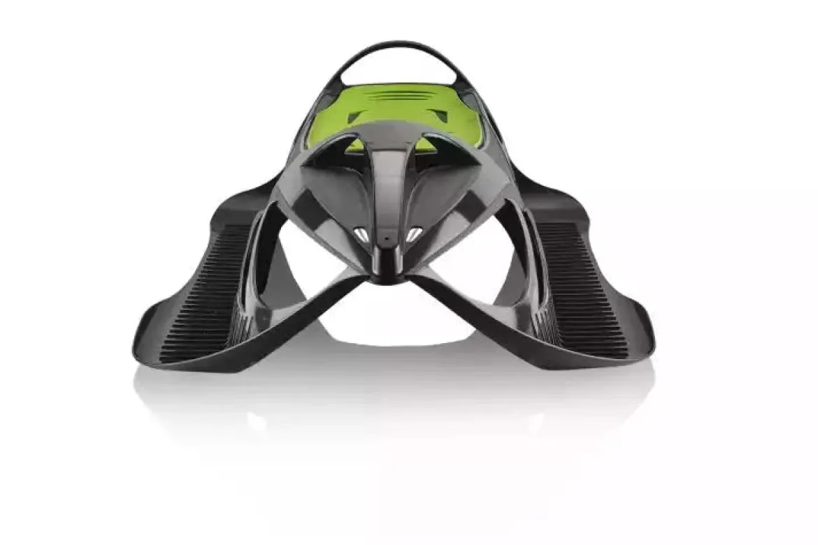 Luge Snow Glider – Style futuriste et aérodynamique