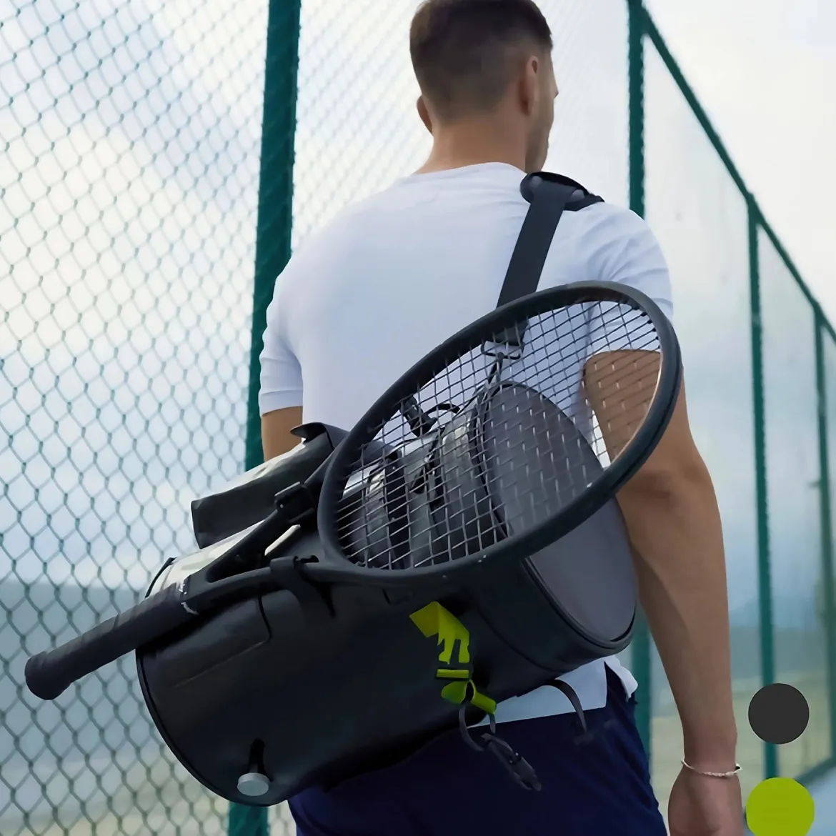 Machine lanceuse de balles de tennis