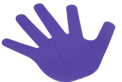 Marquage au sol scolaire : lot de 4 mains