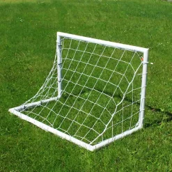 Paire de but de foot - 1,2m x 0,8m - uPVC - Blanc