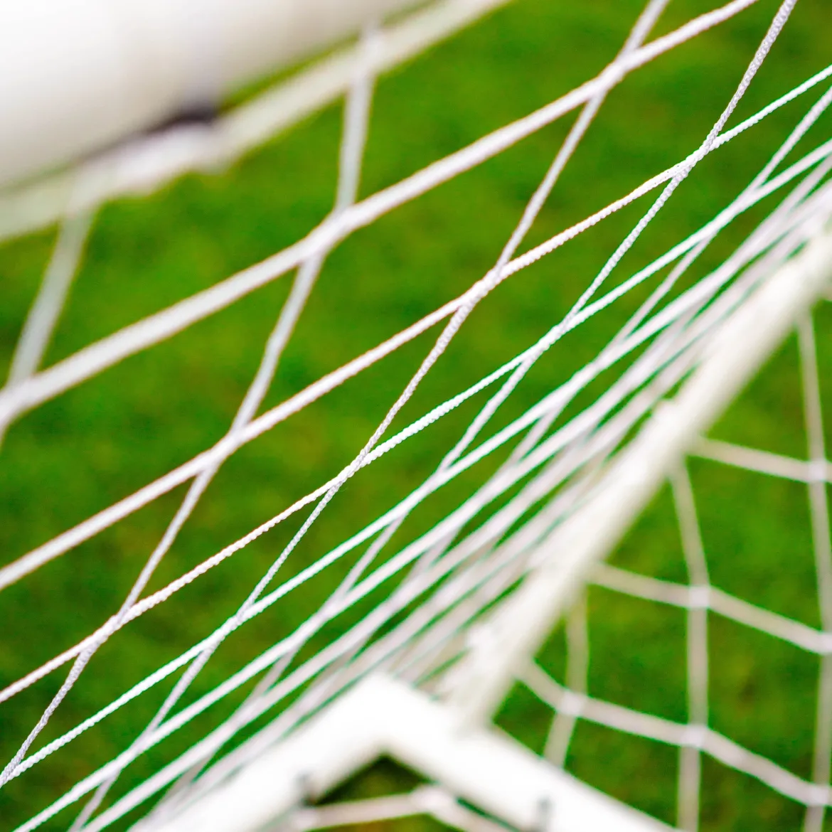 Paire de buts de foot - 1,8 x 1,2m - uPVC - Blanc