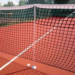 Paire de piquets de simple de tennis - Aluminium