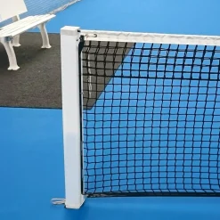 Paire de poteaux de tennis carrés amovibles en aluminimum