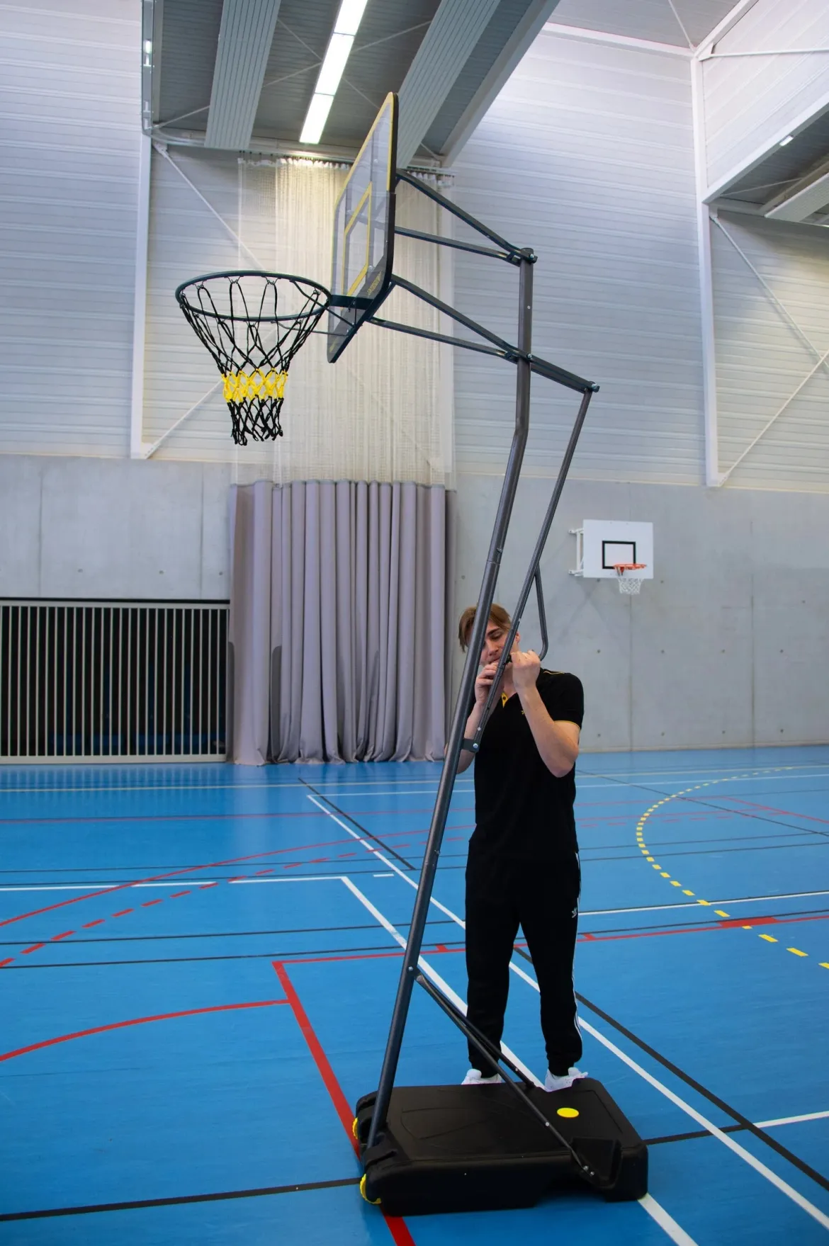 Panier de Basket Transportable - taille ajustable 2,43m/2,74m/3,05m